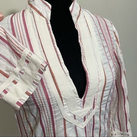 Zara Women Tunic Top Blouse size M Made in Spain - Picture 3 of 9